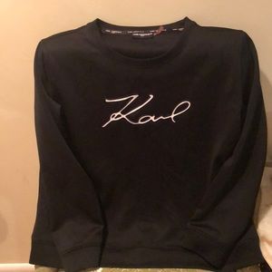 Karl lagerfeld Paris large Black top